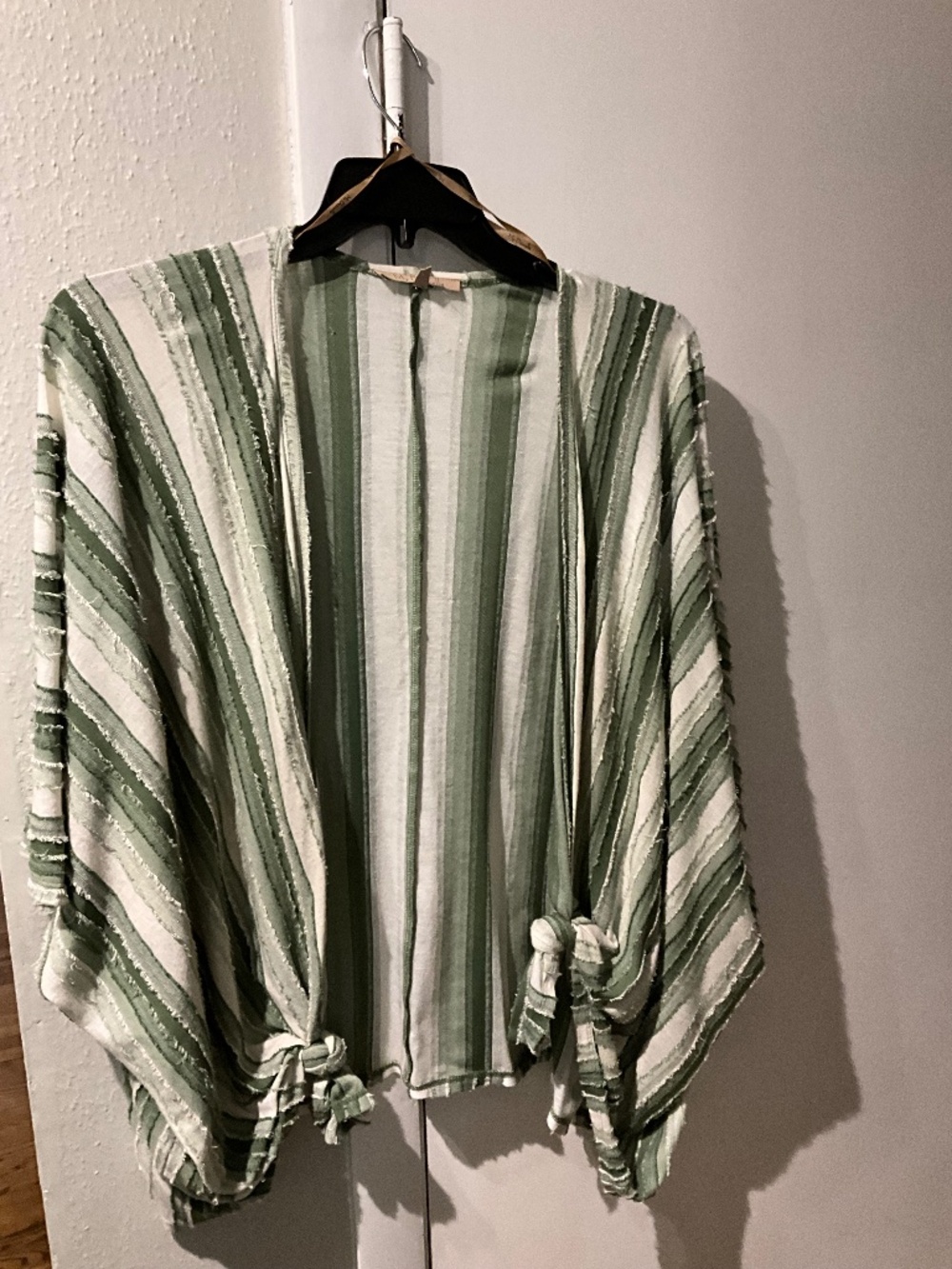Olive and white stripped My Danielle shirt